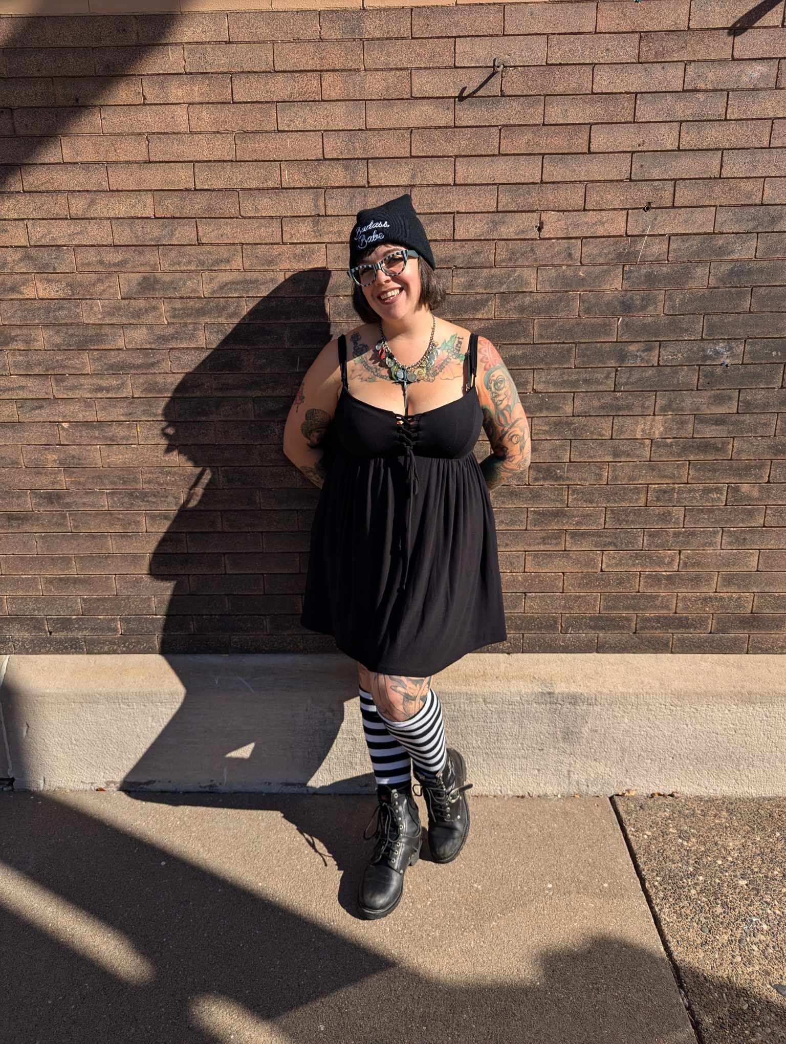 Abernathy's Badass Babe Knit Beanie - Image 3
