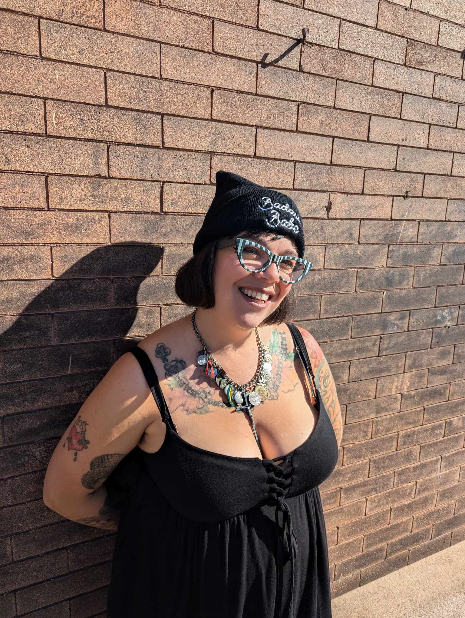 Abernathy's Badass Babe Knit Beanie - Image 4