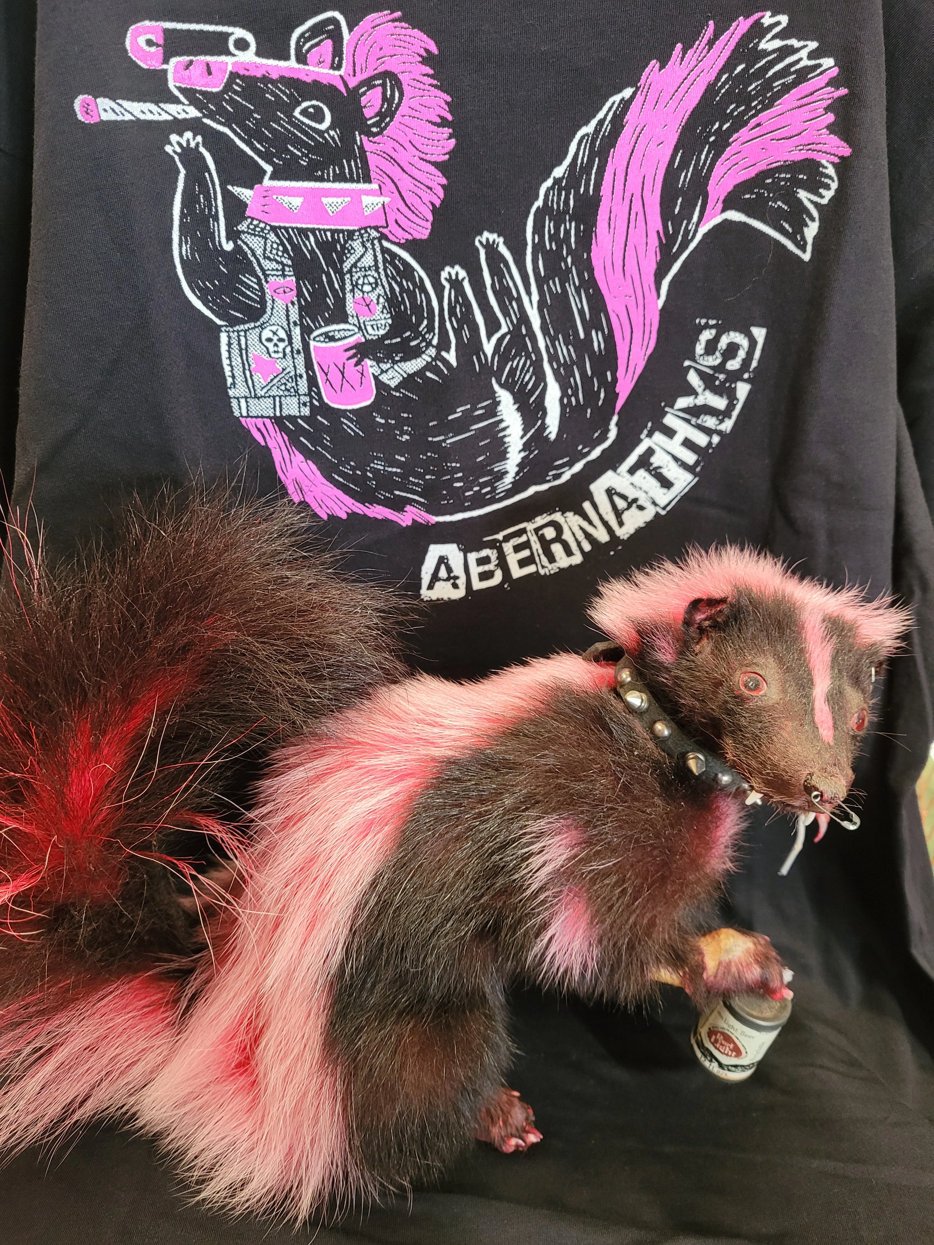 Abernathy's Punk Skunk Women's Tshirt - Image 6