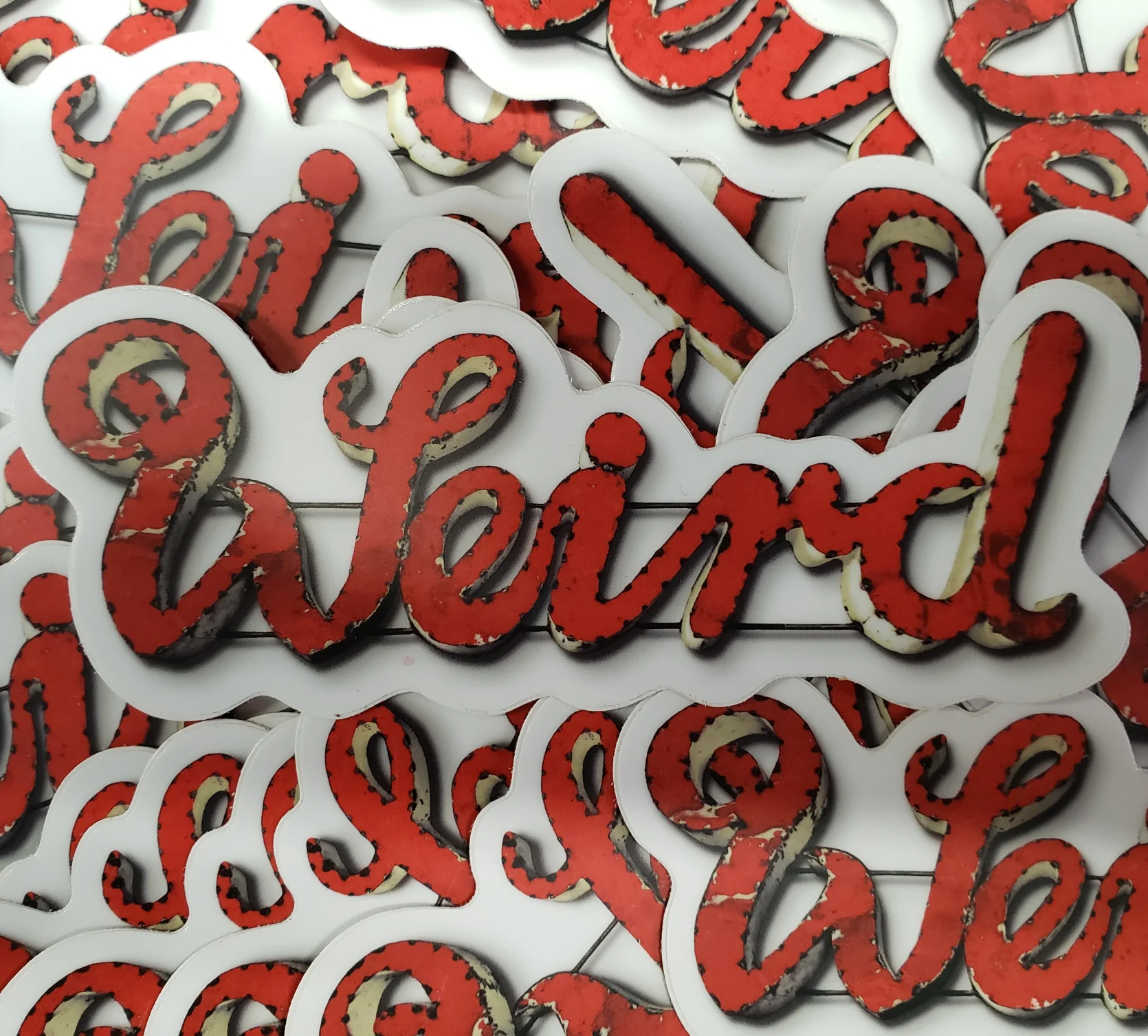 Abernathy's Weird Vinyl Sticker - Image 4