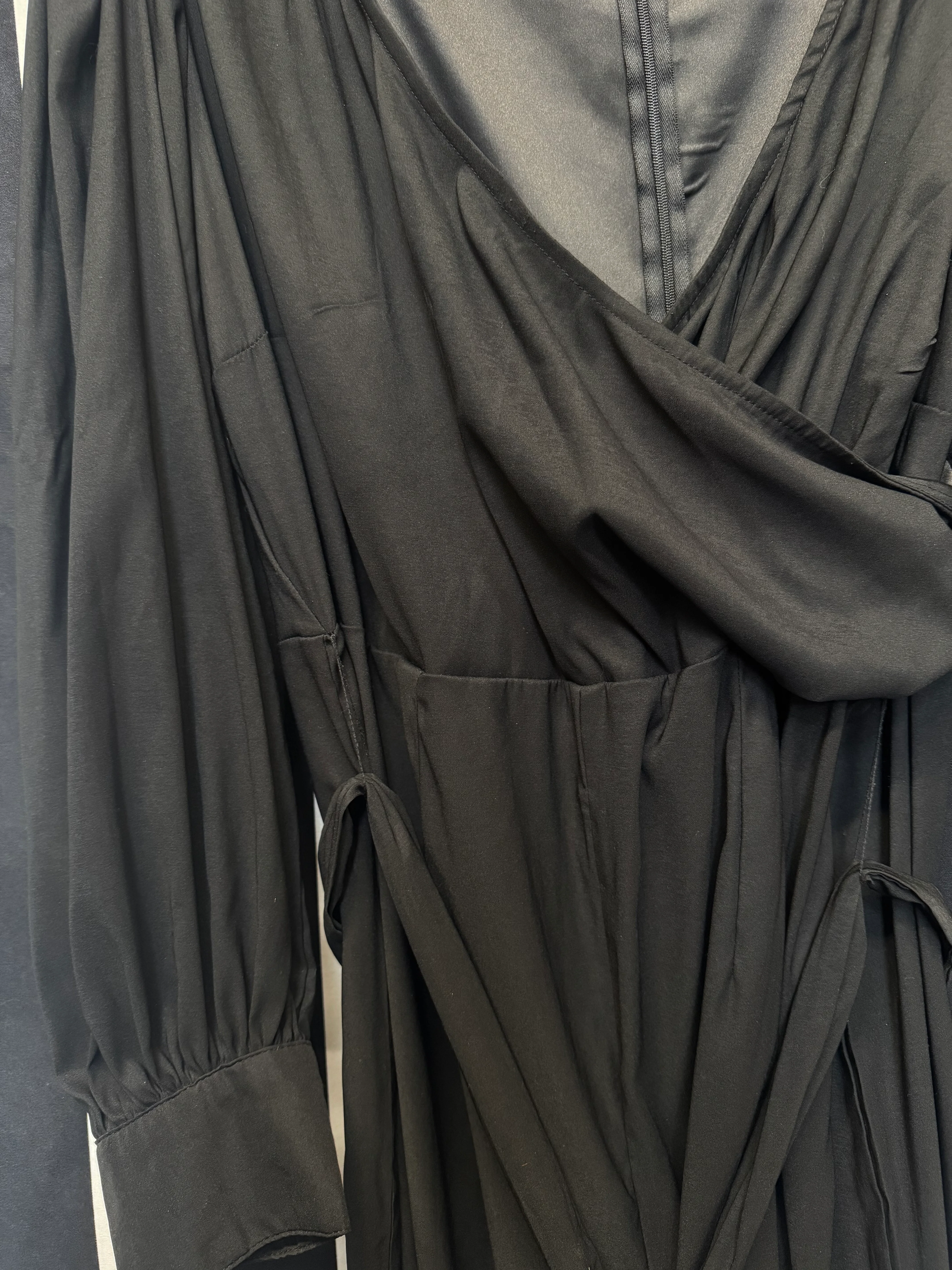 Gently Used Black Unique Vintage Jumpsuit - Image 3