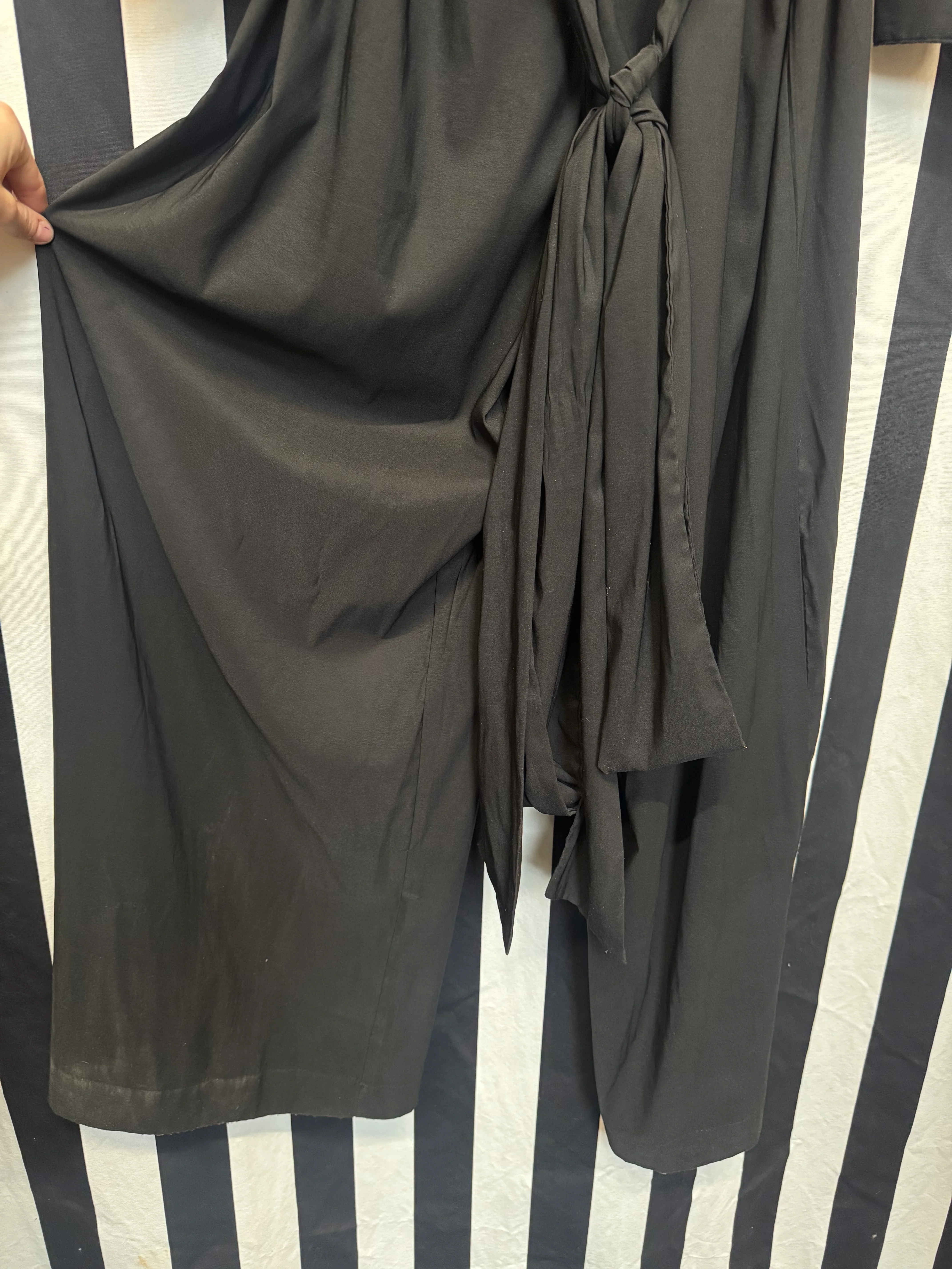 Gently Used Black Unique Vintage Jumpsuit - Image 4