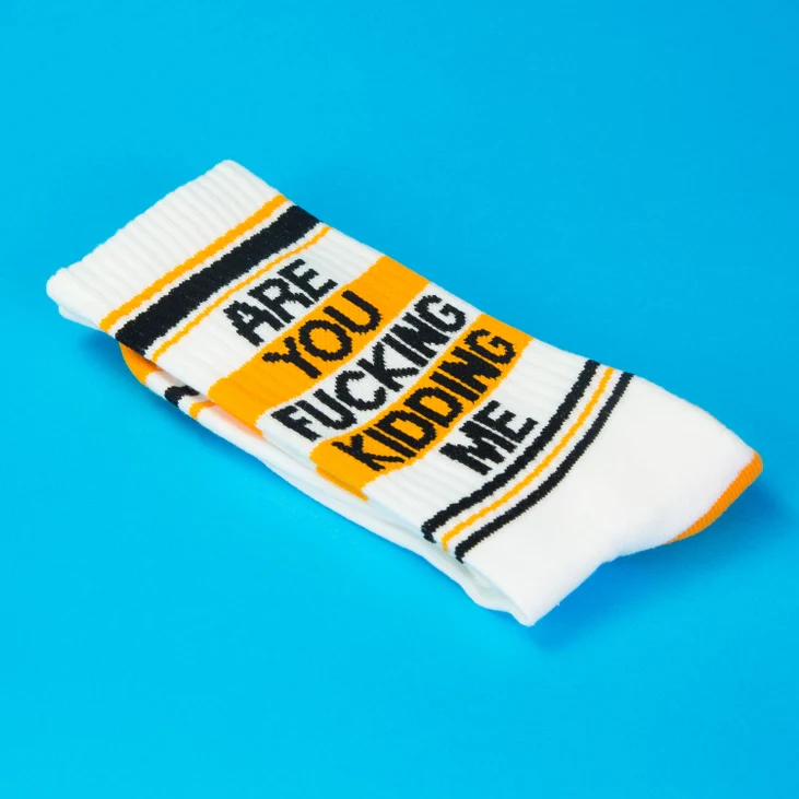 Gumball Poodle " Are You Kidding Me" Gym Socks - Image 4