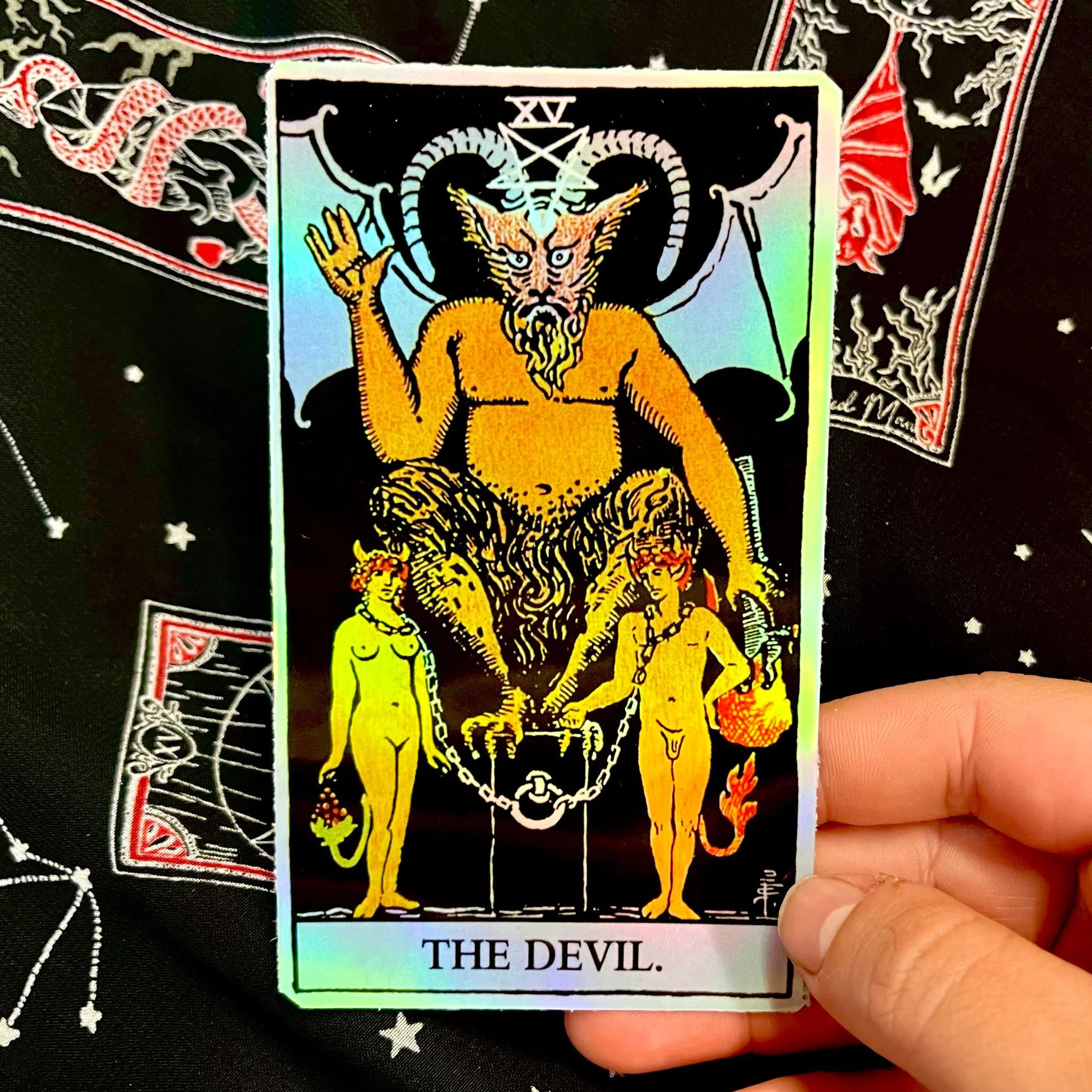 Holographic Tarot Card Sticker - Image 11