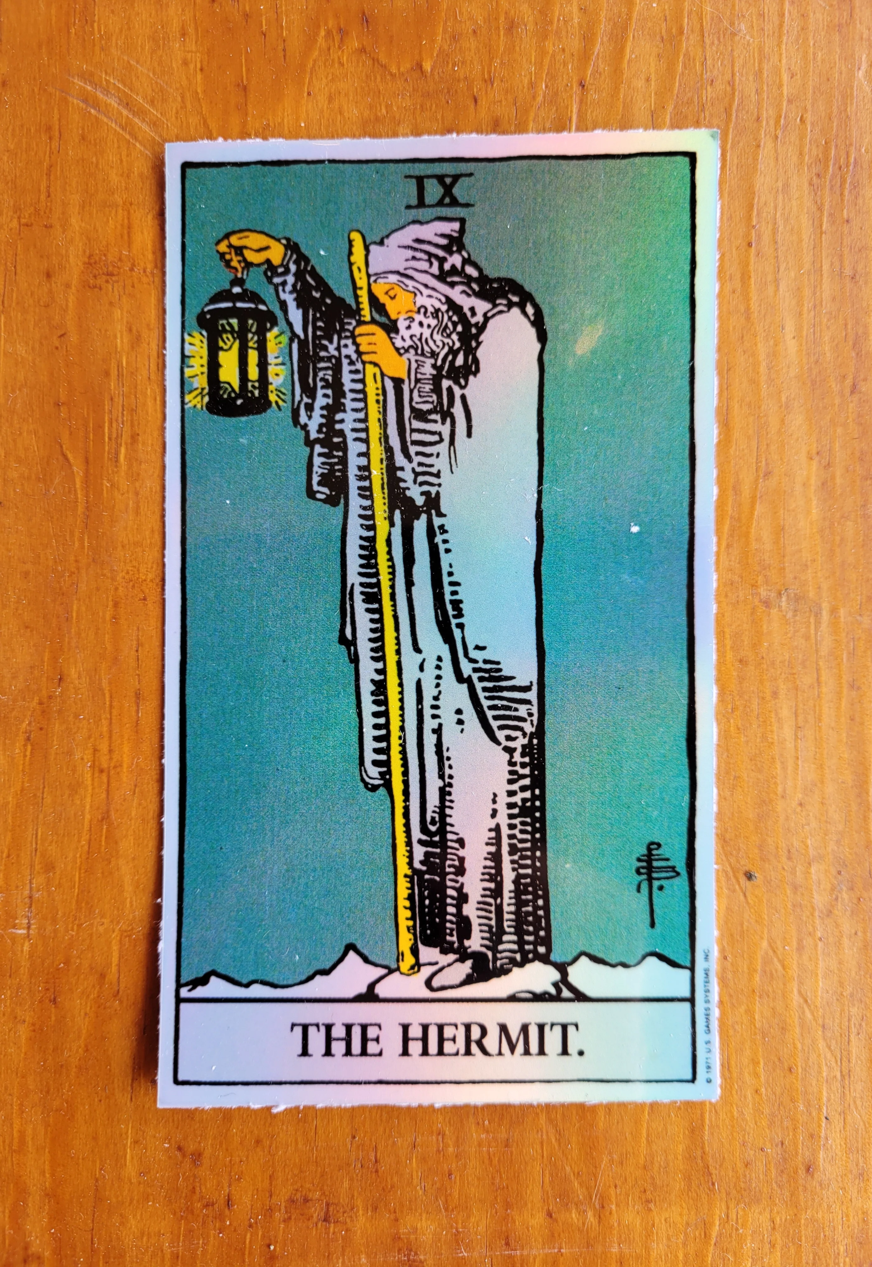 Holographic Tarot Card Sticker - Image 5