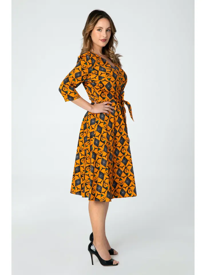 Miss Lulo Pamela Swing Dress with Pockets - Image 3