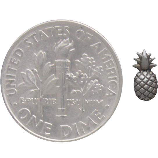 Nina Designs Sterling Silver Pineapple Post Earrings - Image 5