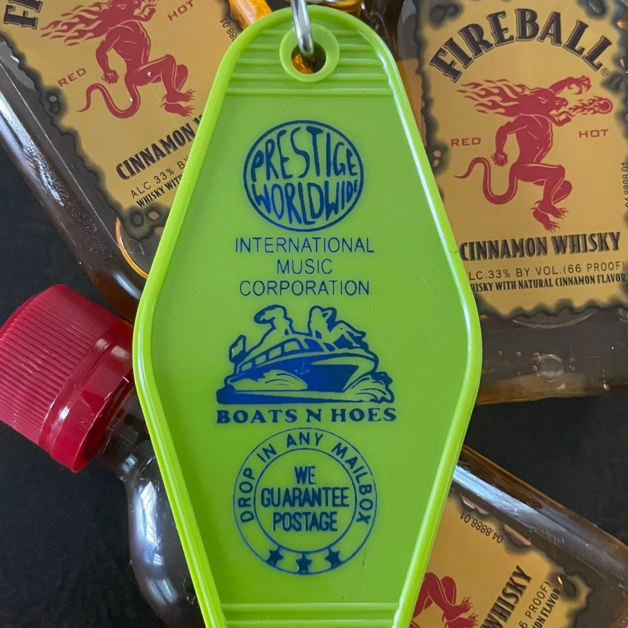 The 3 Sisters Design Co. Motel Key Fob - Prestige Worldwide (Stepbrothers)