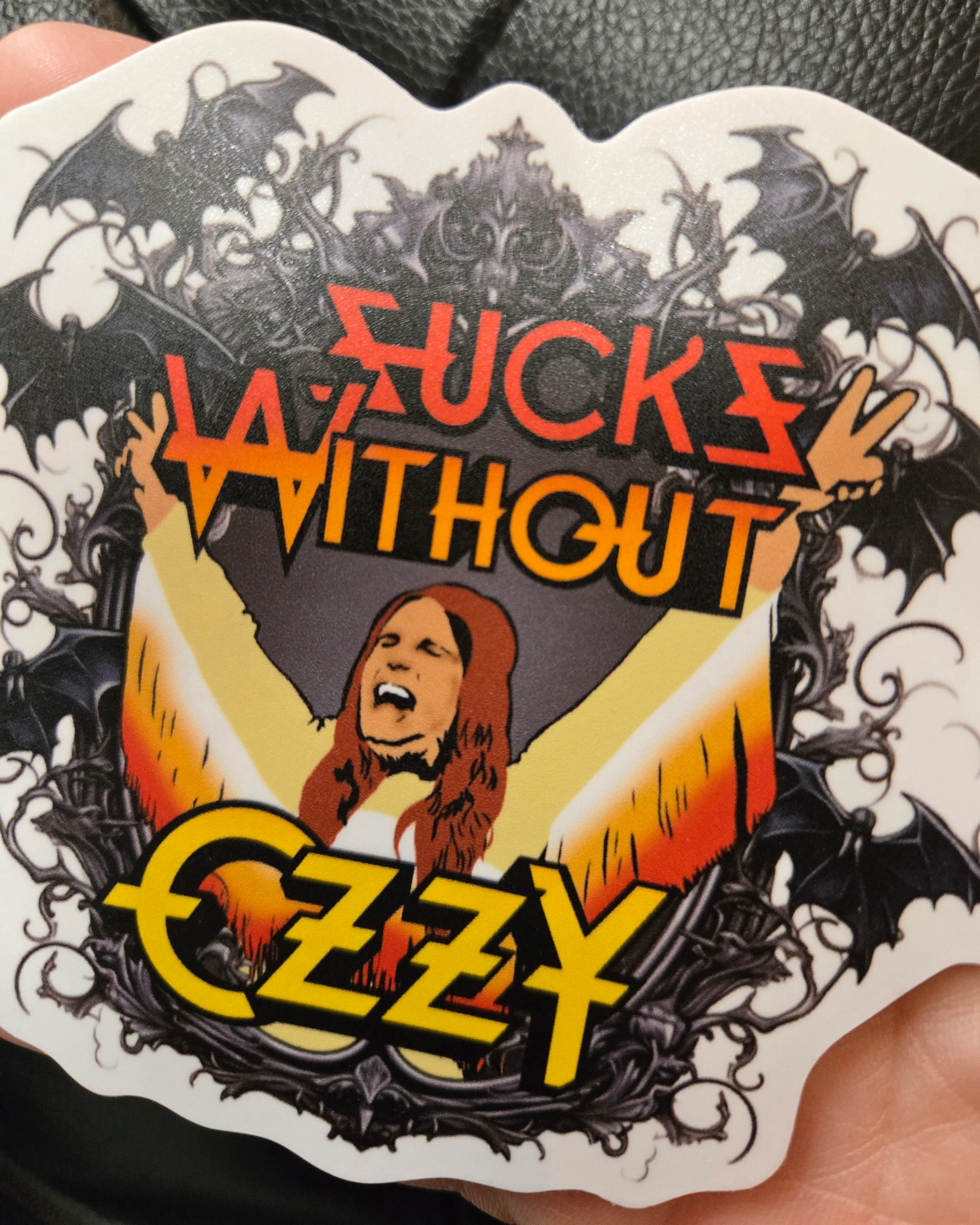Unforgiven Sucks without Ozzy Sticker - Image 2