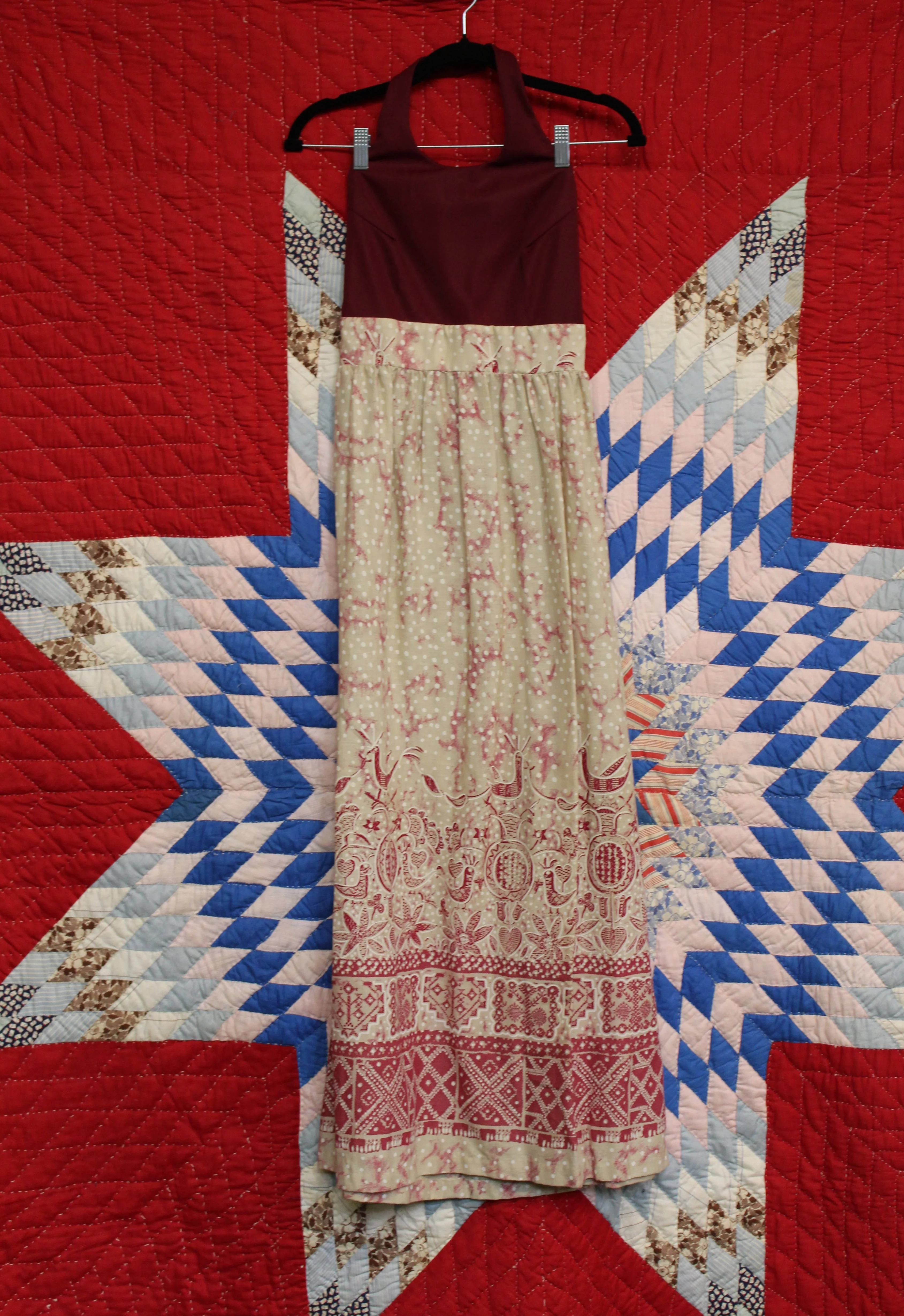 Vintage 1970's Halter Dress and Jacket - Image 4