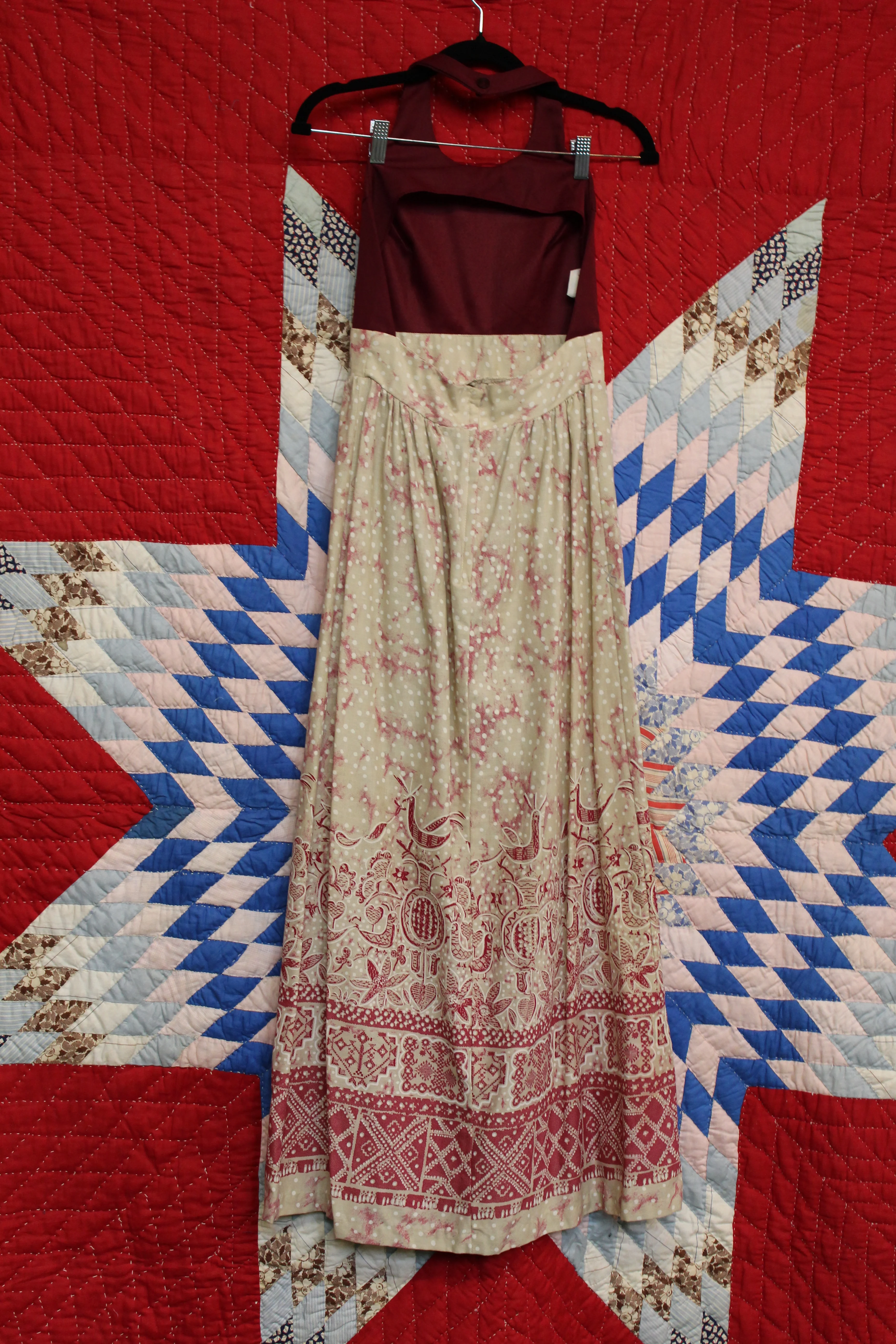 Vintage 1970's Halter Dress and Jacket - Image 5
