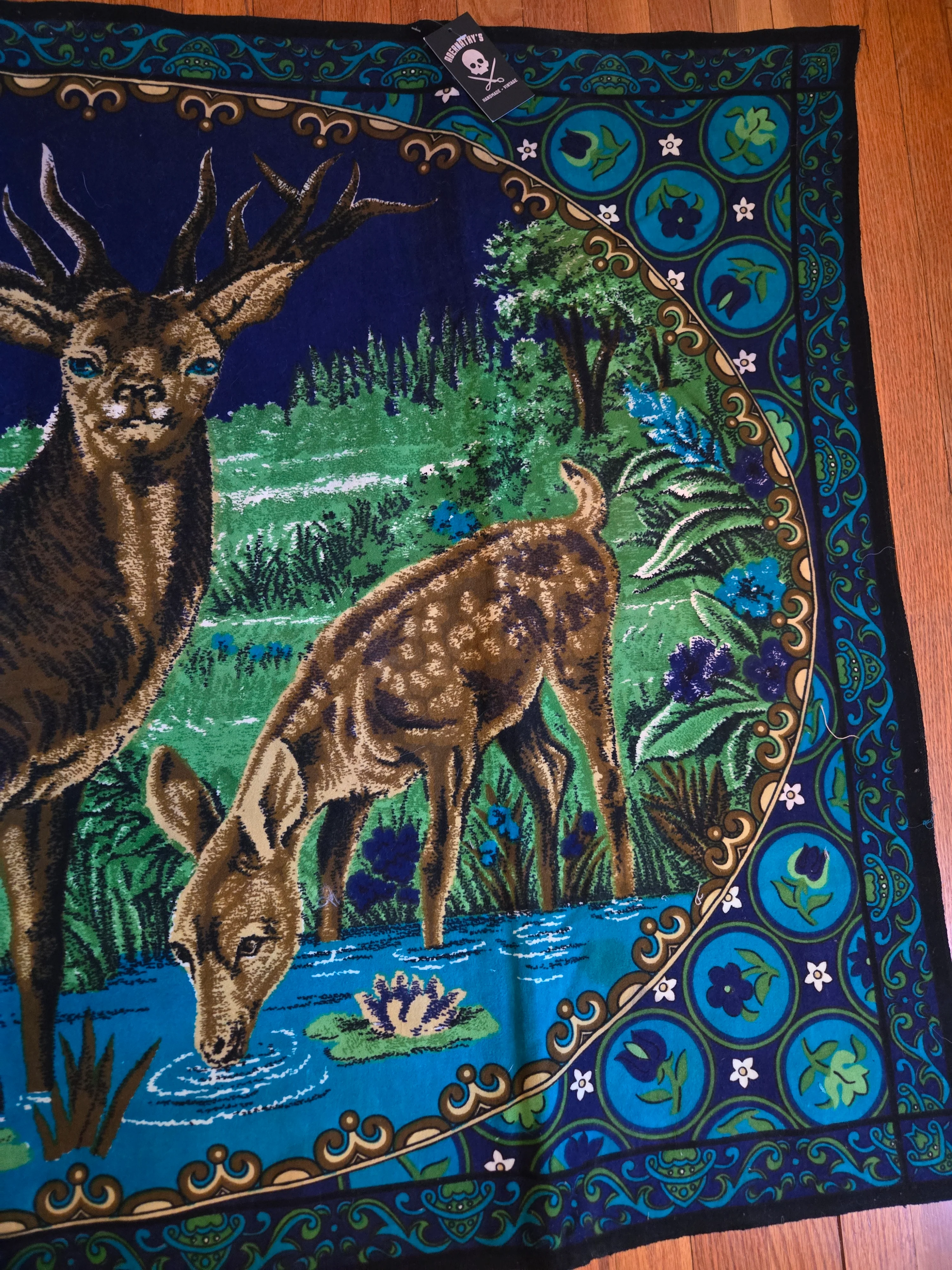Vintage Elk Tapestry - Image 6