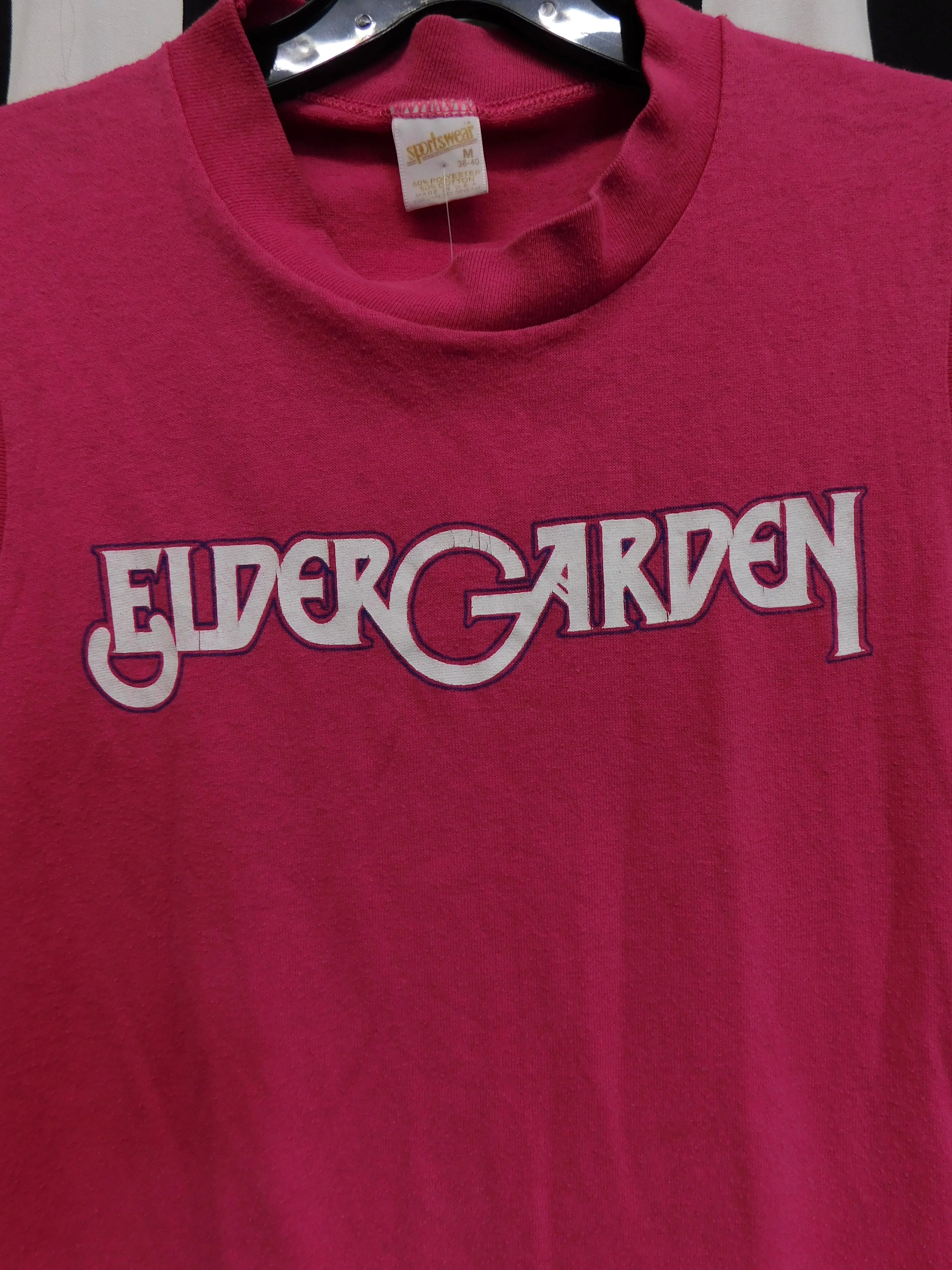 Vintage 1980's Hot Pink Elder Garden Tank - Image 3
