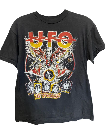 Vintage 70s UFO Concert Tshirt - Image 4