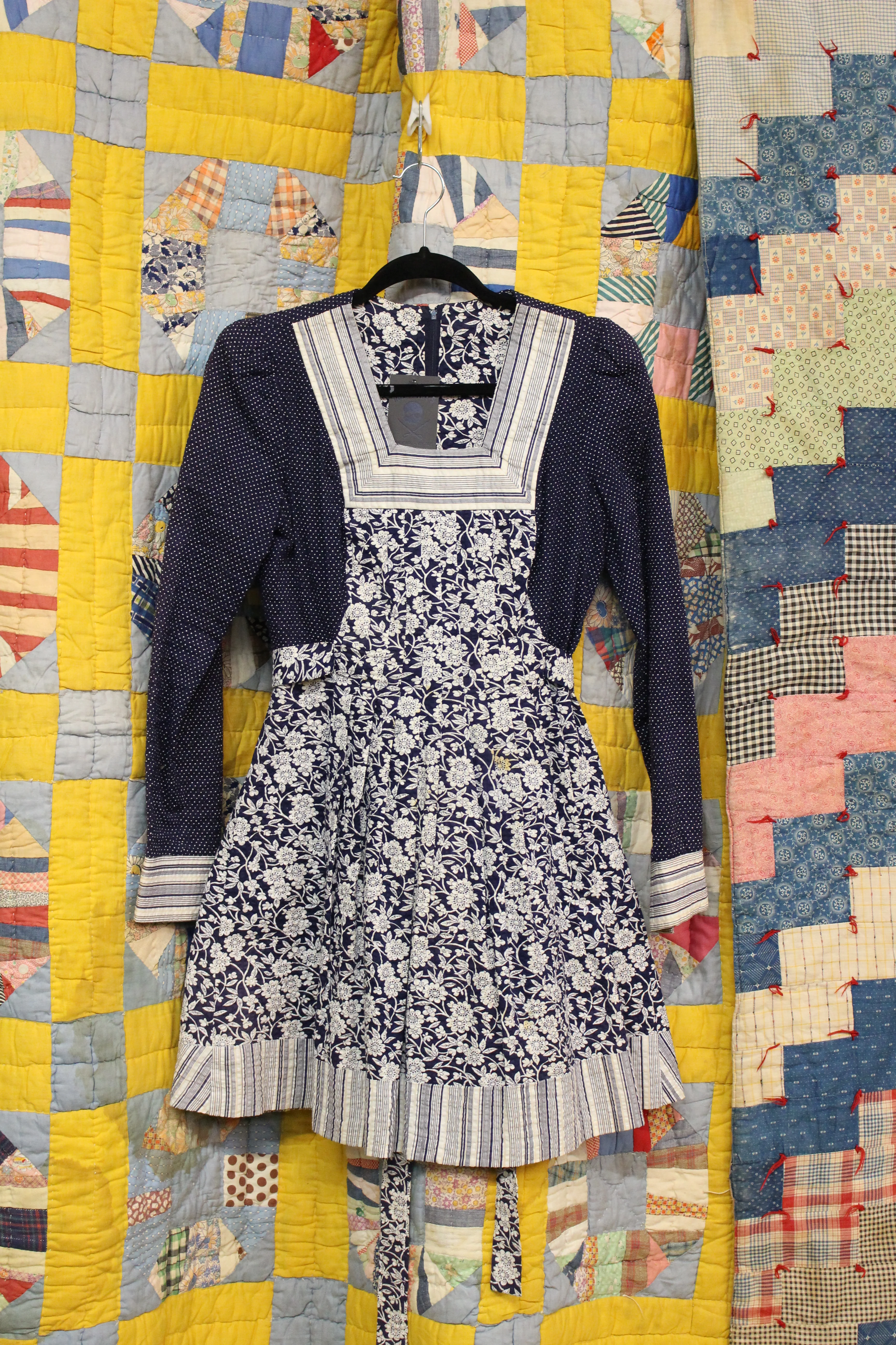 Vintage Jody T of California Short Blue Dress - Image 3