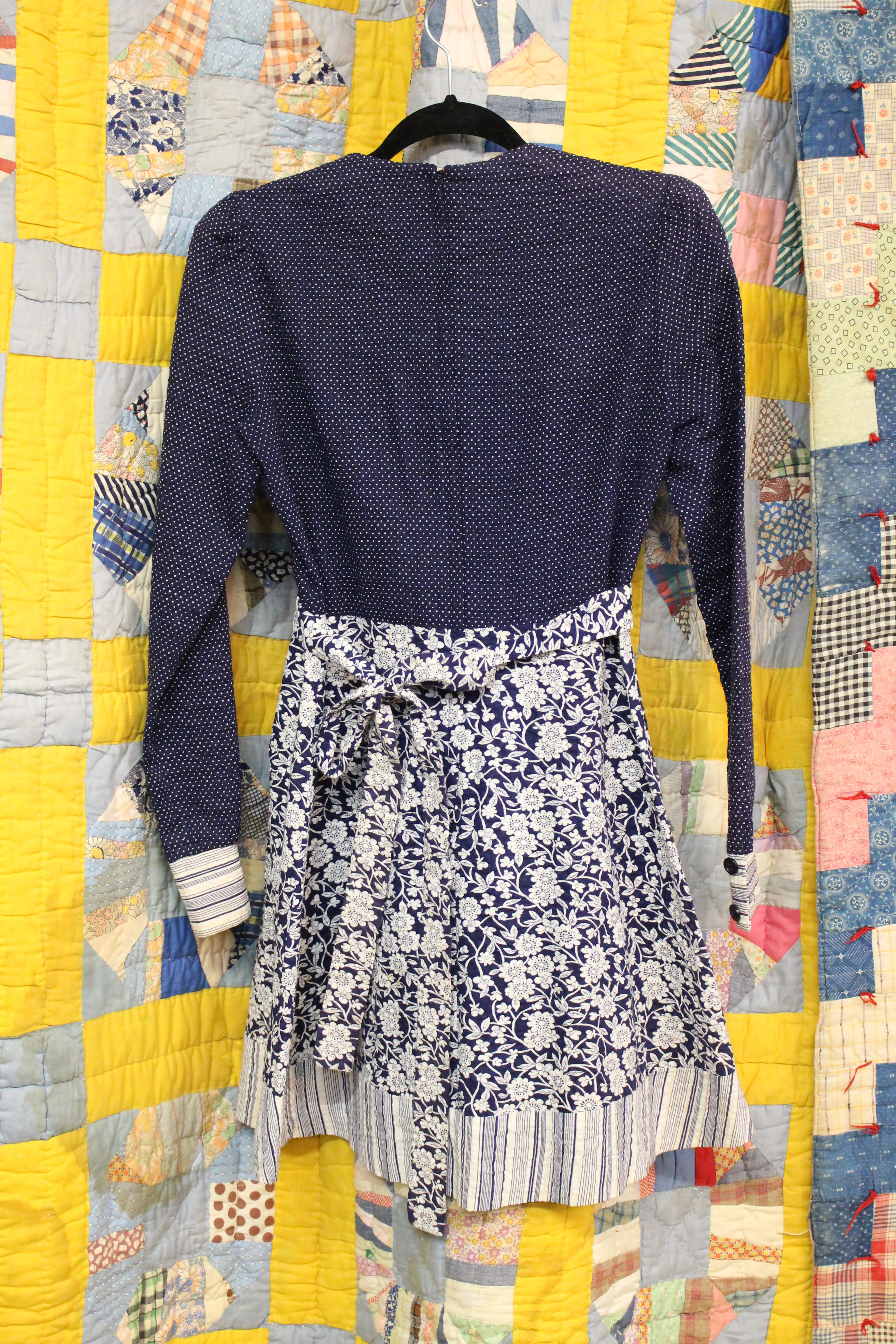 Vintage Jody T of California Short Blue Dress - Image 4