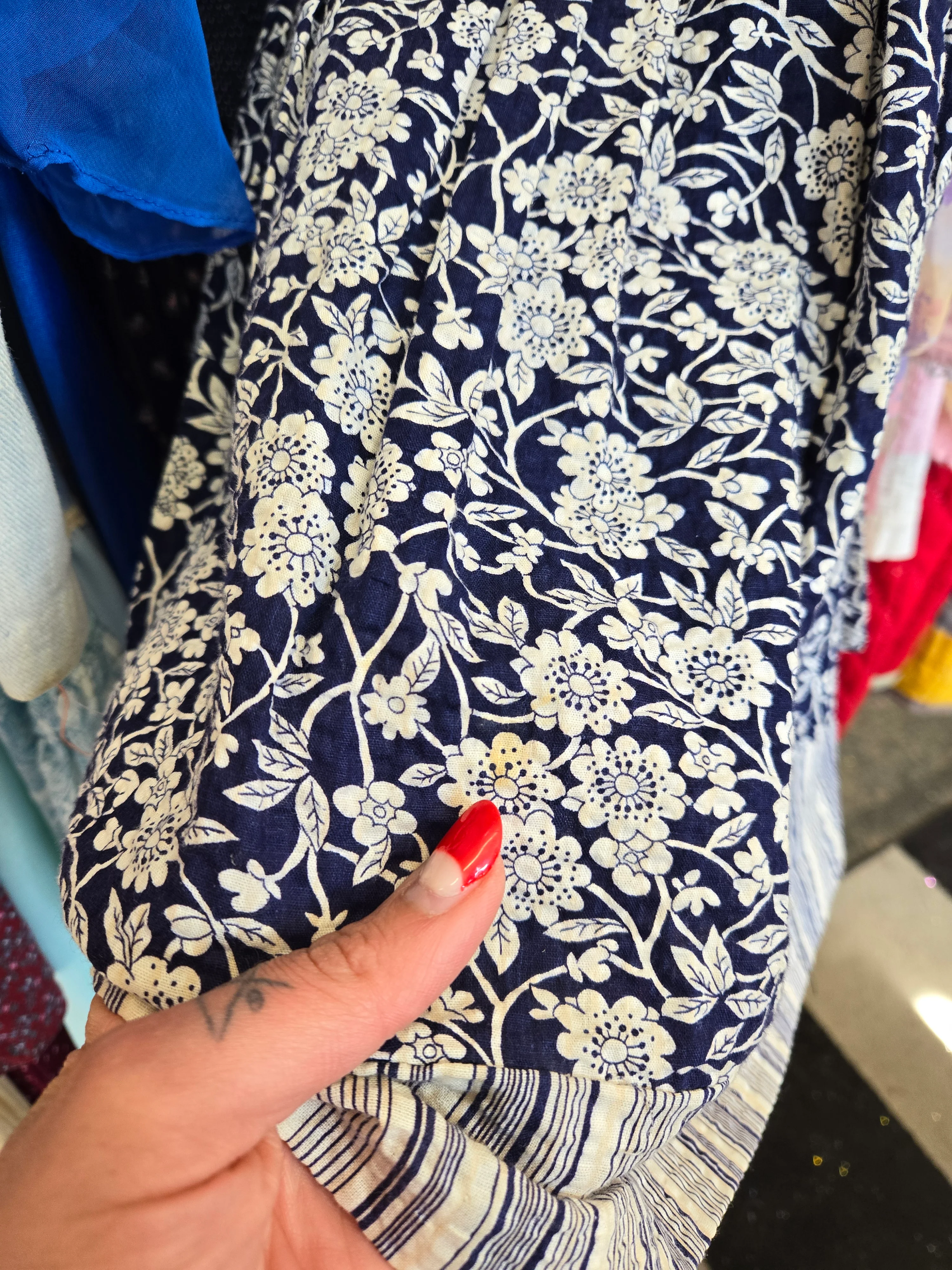 Vintage Jody T of California Short Blue Dress - Image 8