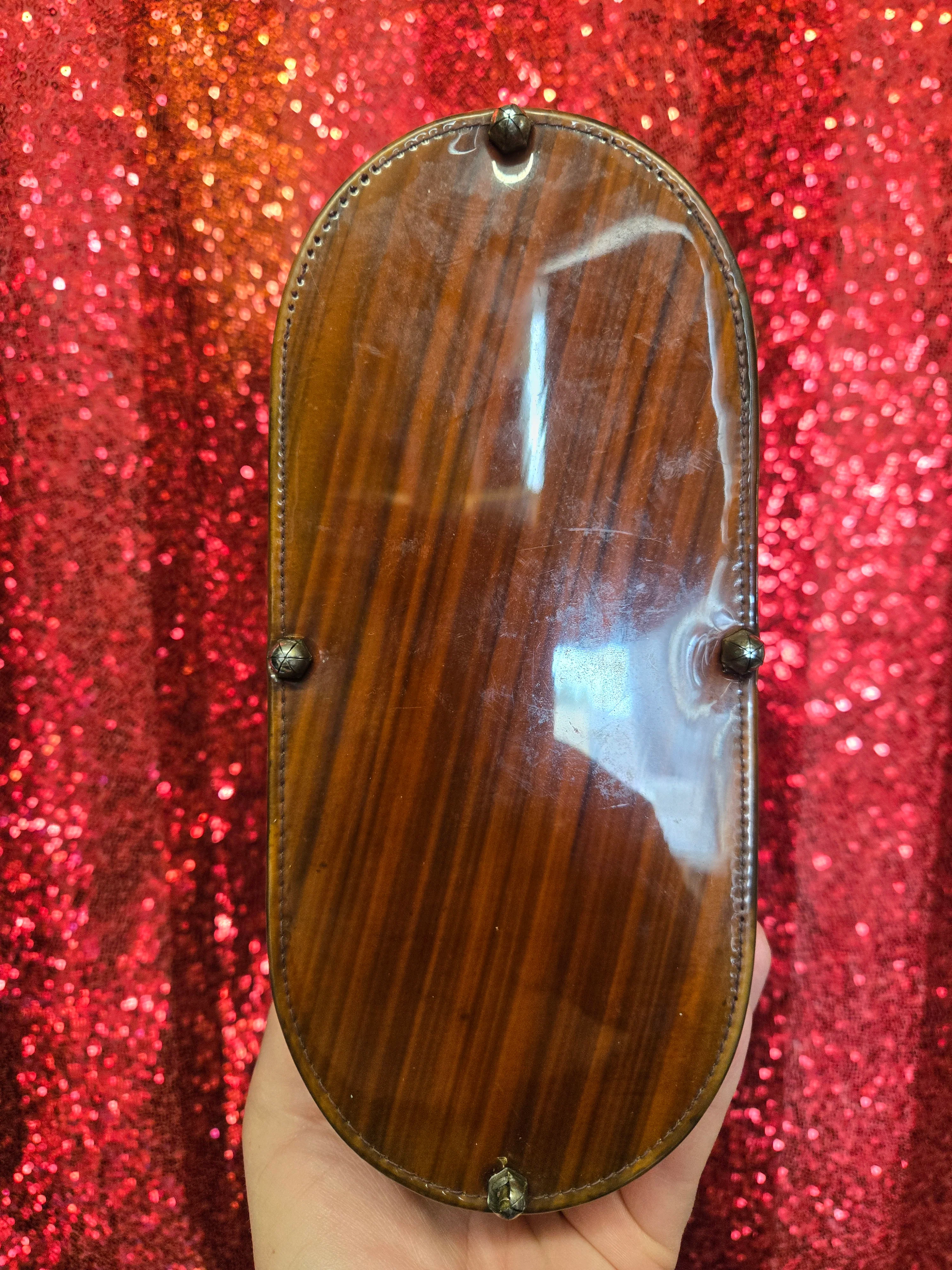 Vintage Vinyl and Aluminum Box Bag - Image 7